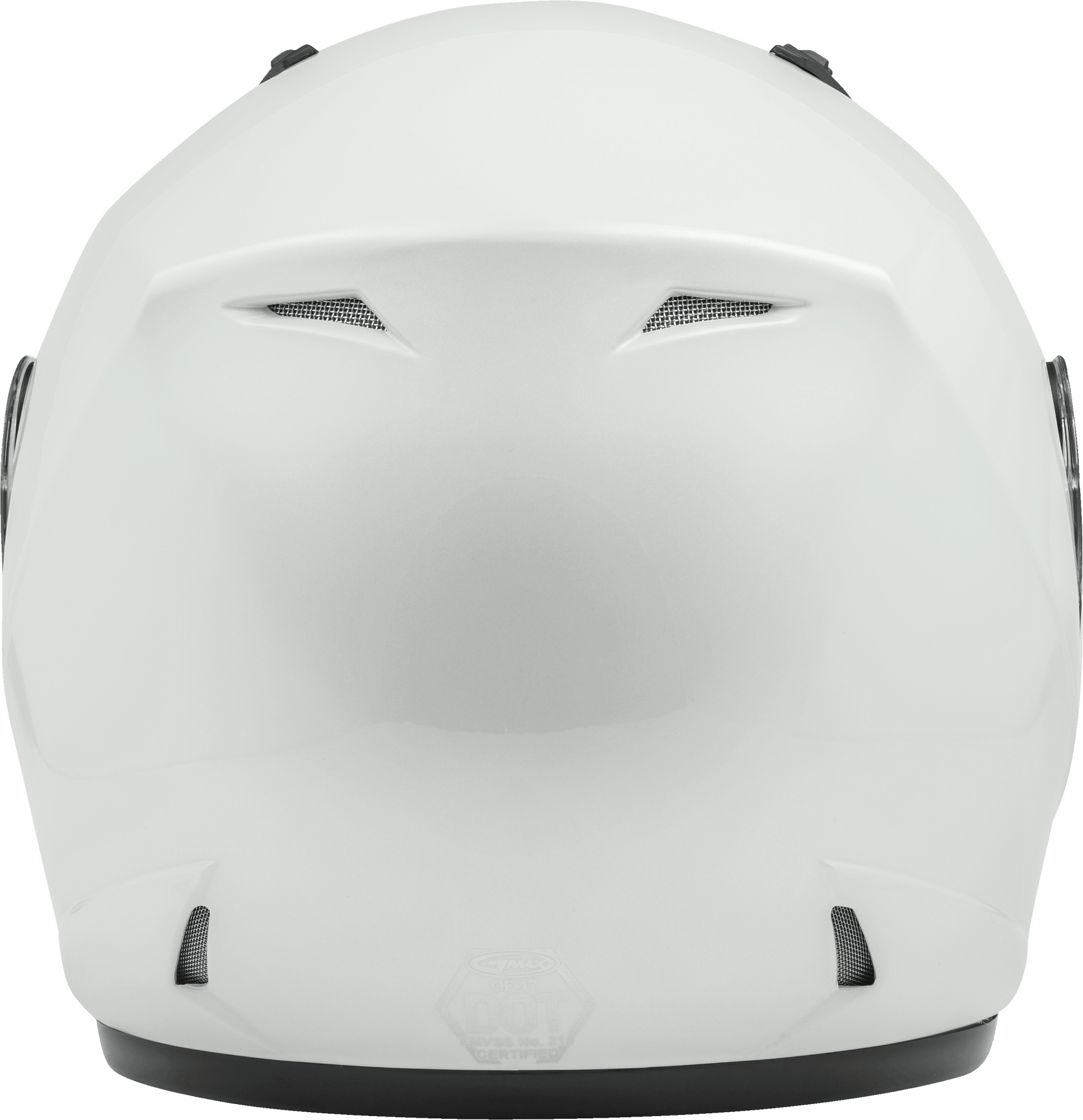 Of 17 Open Face Helmet Pearl White Lg