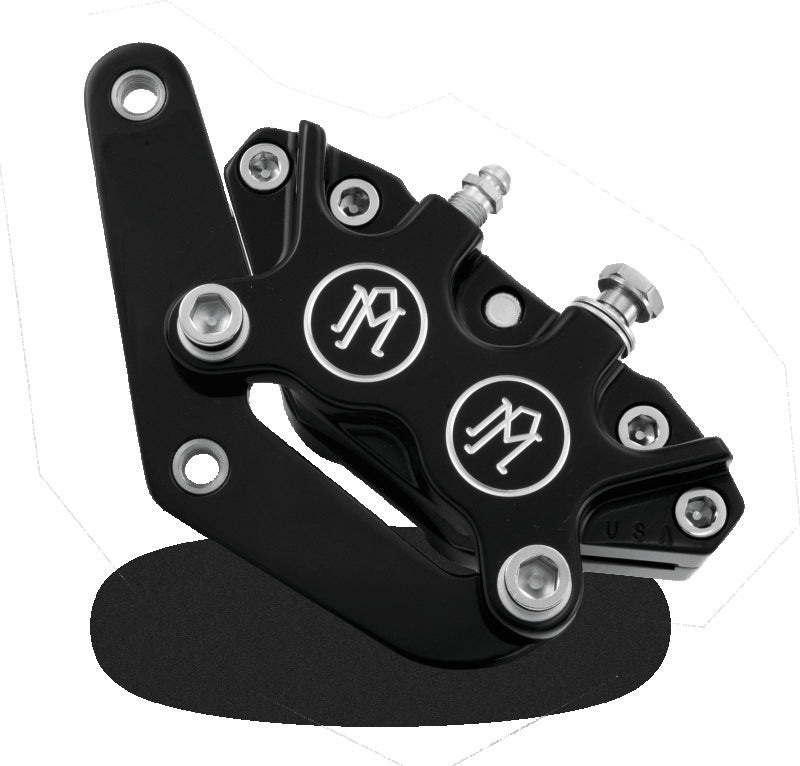 Performance Machine Front Single Brake-Blk Con Cut - Contrast Cut