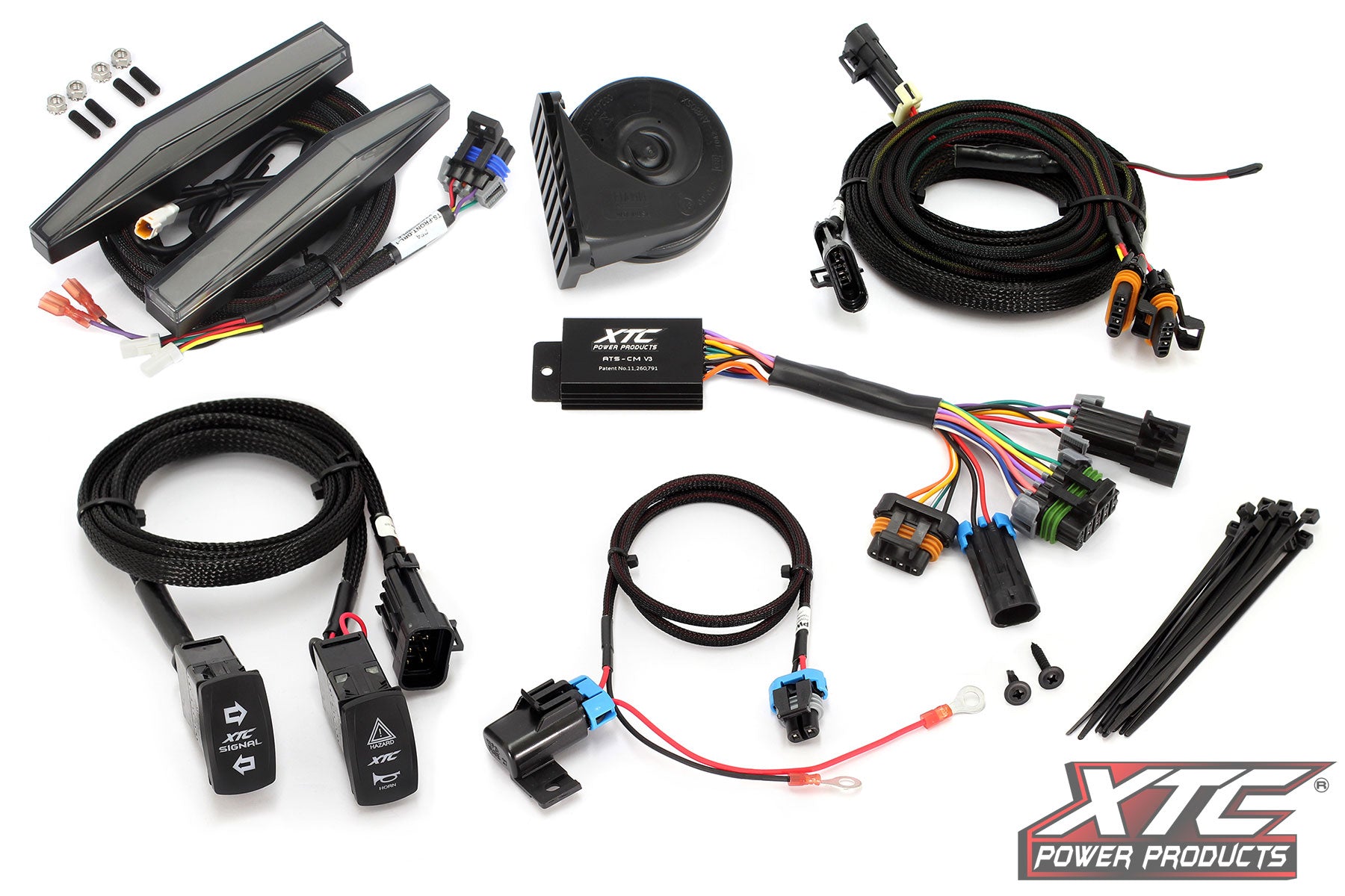 Auto Turn Signal Kit W/ Horn And Front Drl Lights Can – 2WheelHQ