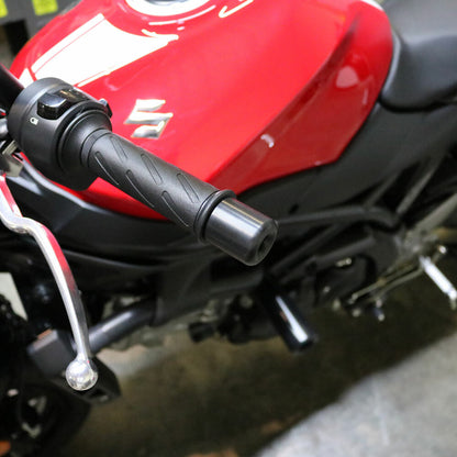 Bar End Sliders Black
