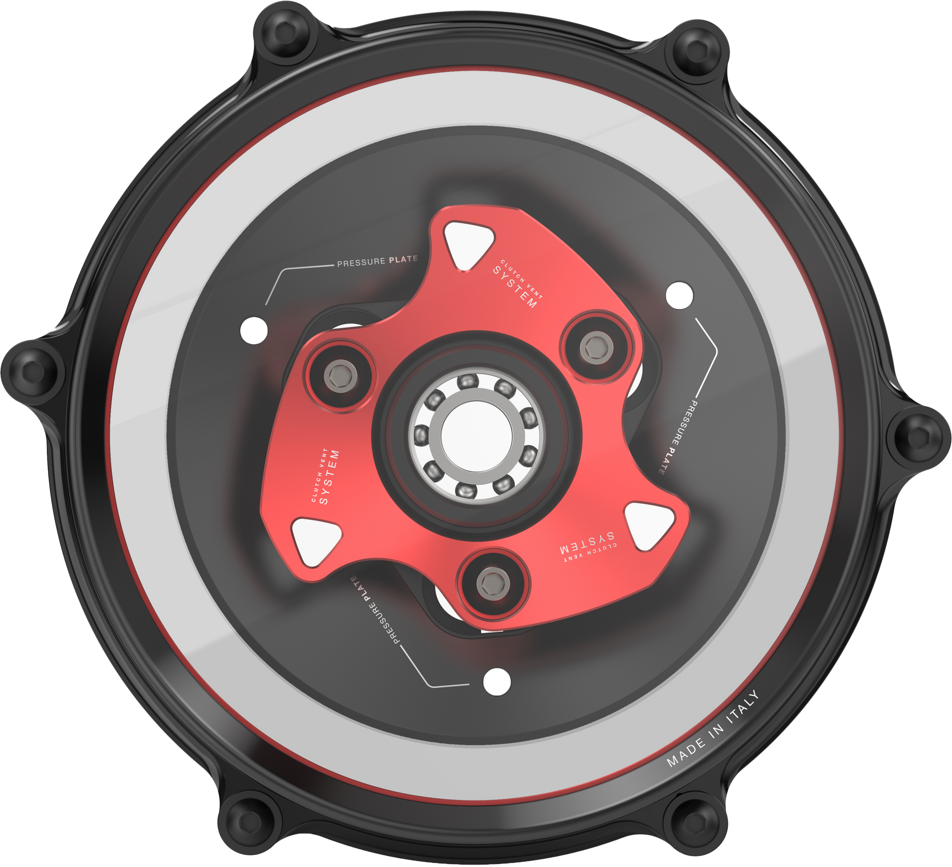 Clutch Cover Red Duc V4