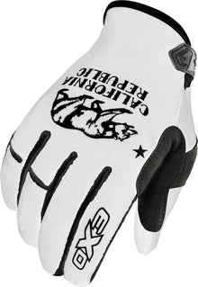 Moto Flex Gloves Golden State White/Black 3x
