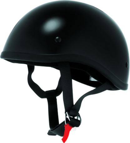 Skid Lids Original Helmet Flat Black - Medium