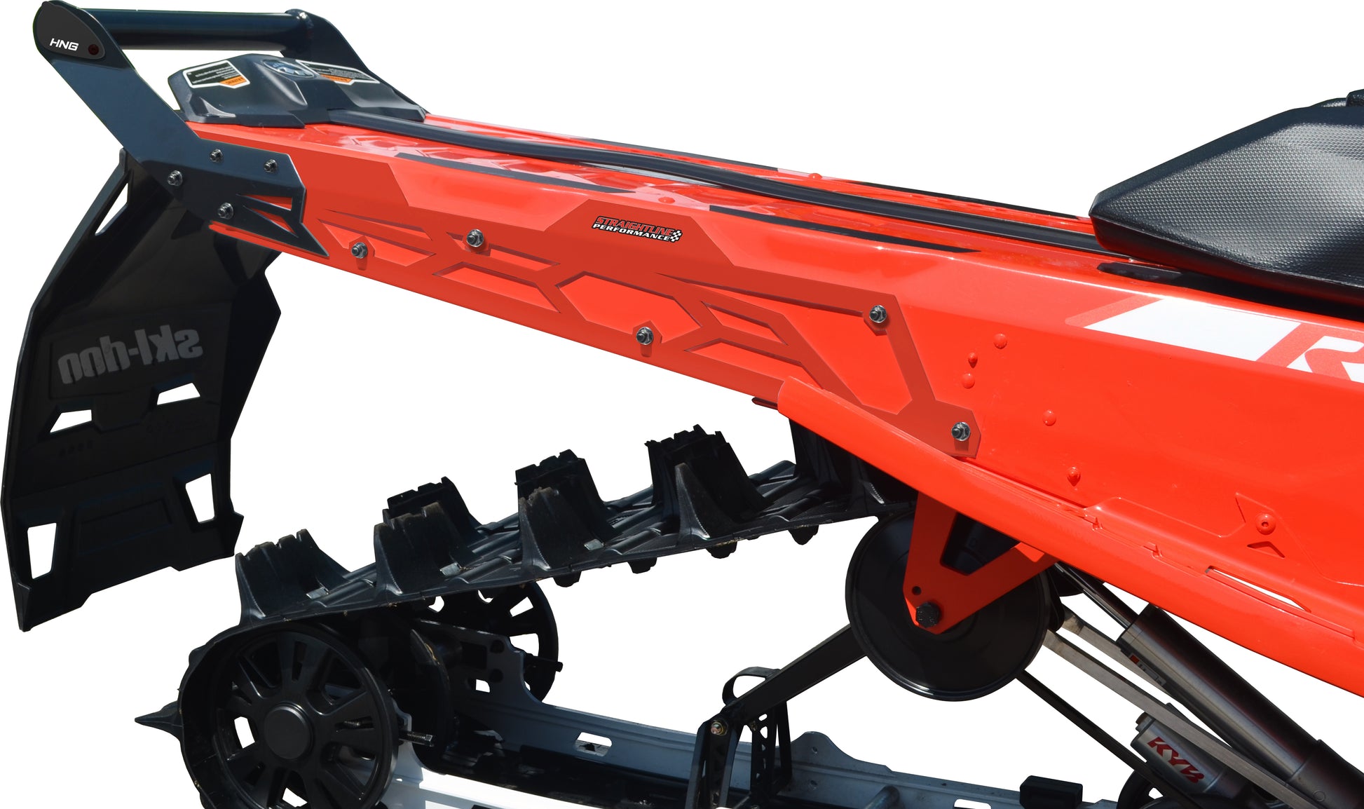 Hide 'N' Go Rear Bumper S D 154" Red