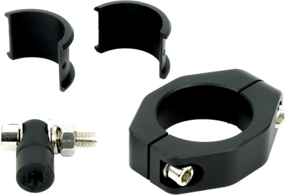 Aux Driving Lights Kit 1.25" Bar Mnt. White/Amber Pr