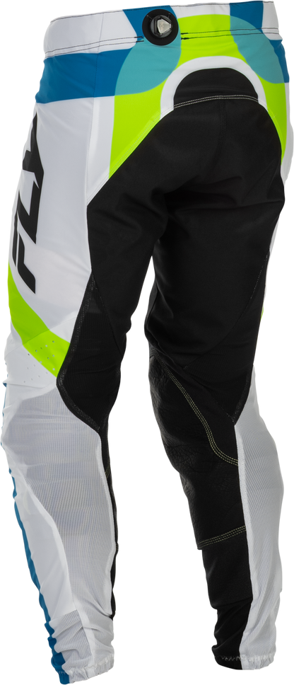 Lite Le Current Pants White/Lime/Blue Sz 28