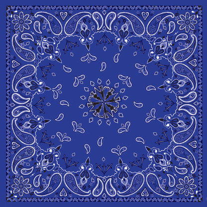 Bandanna Navy Paisley