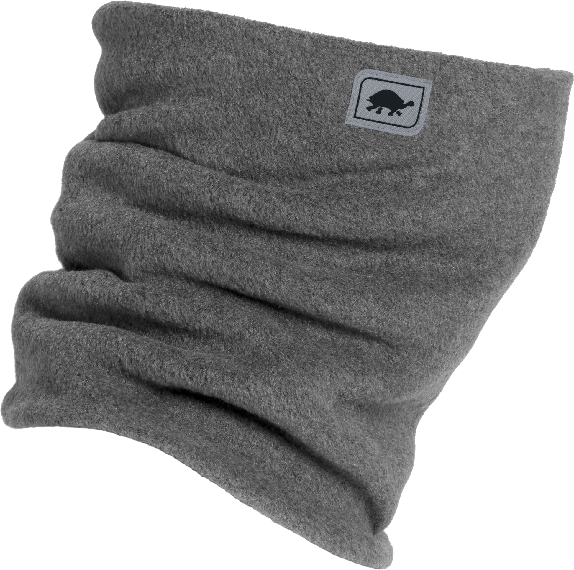 Fleece Double Layer Neck Charcoal
