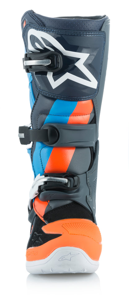 Tech 7s Magneto Le Boots Anthracite/Orange Sz 08