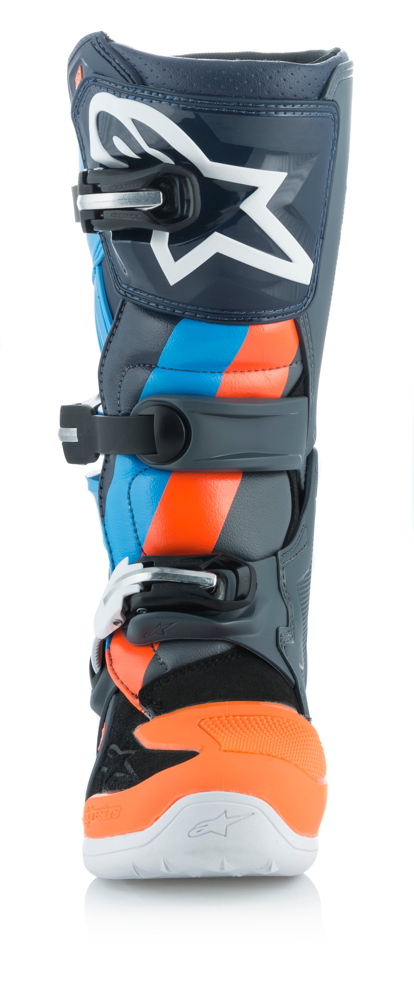 Tech 7s Magneto Le Boots Anthracite/Orange Sz 07