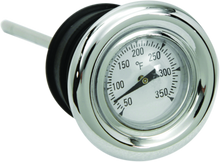 Bikers Choice 70-86 FL FX 70-78 XLCH Chrome Oil Dipstick With Temp Gauge Replaces H-D 62635-79T