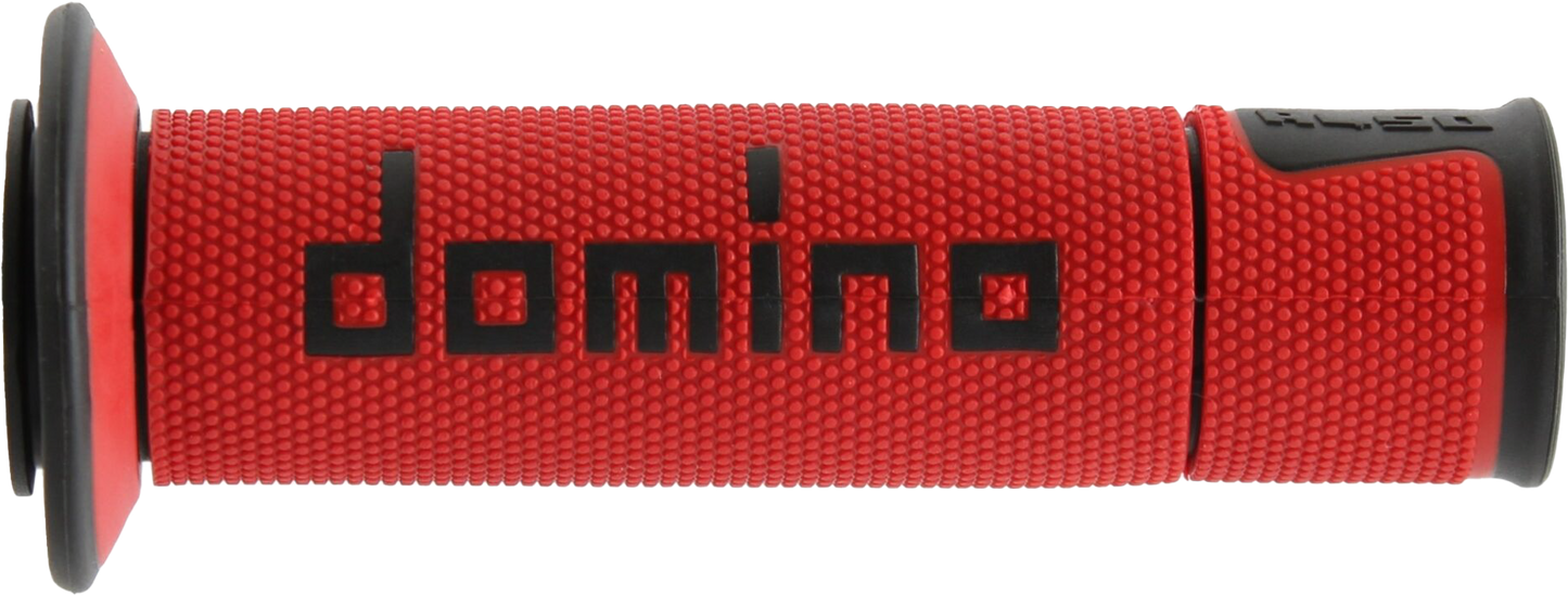 A450 Road Racing Grips Red/Black Pair
