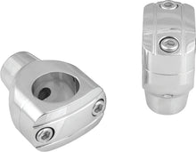 2" Grooved Chrome Risers