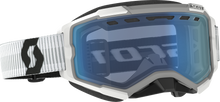 Fury Goggle Snow Cross White W/Blue