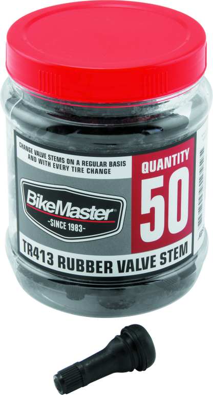 BikeMaster Valve Stem TR413 Rubber Tub/51