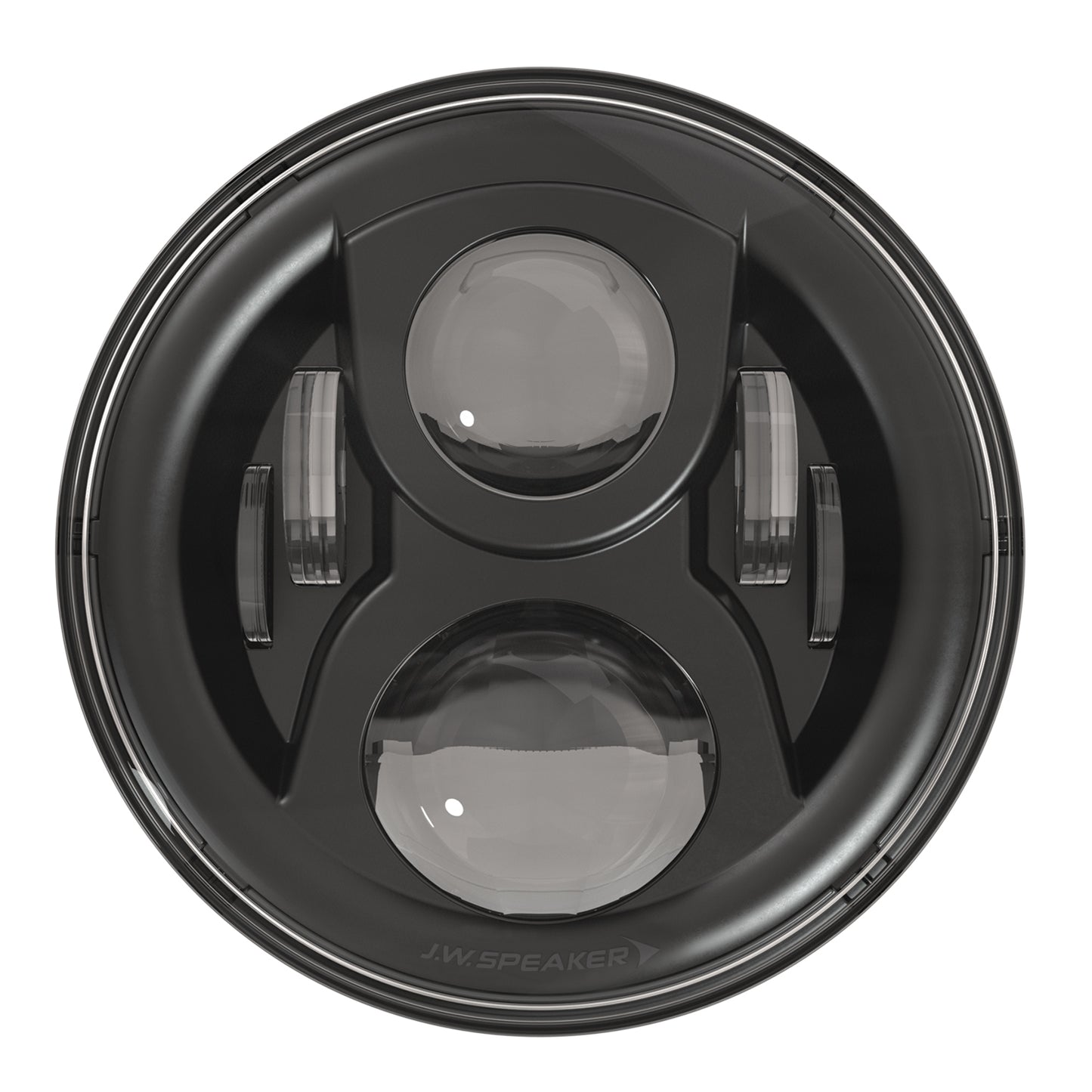 8700 Ev2 S Headlamp 7" Blk Bezel W/Mount Ring
