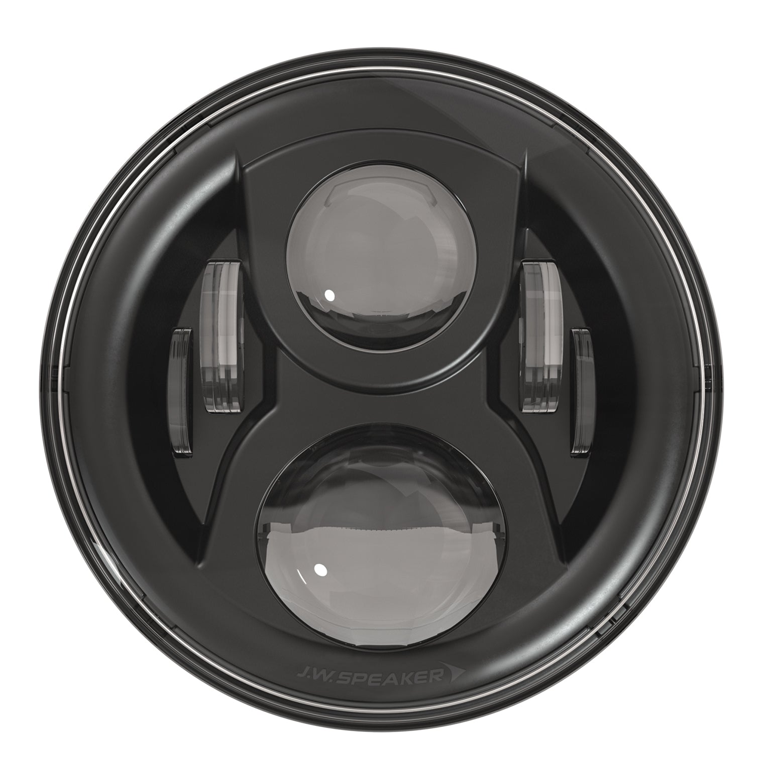 8700 Ev2 S Headlamp 7" Blk Bezel W/Mount Ring