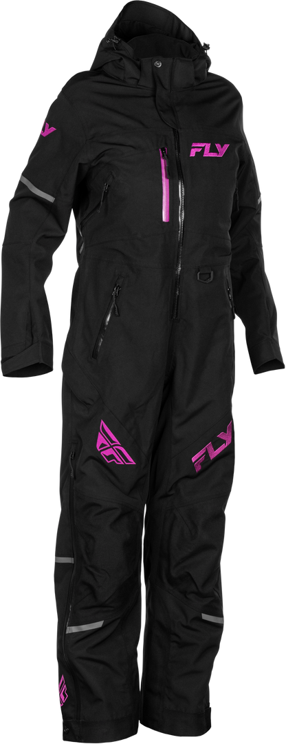 Women's Cobalt Shell Monosuit Black/Fuschia 2x