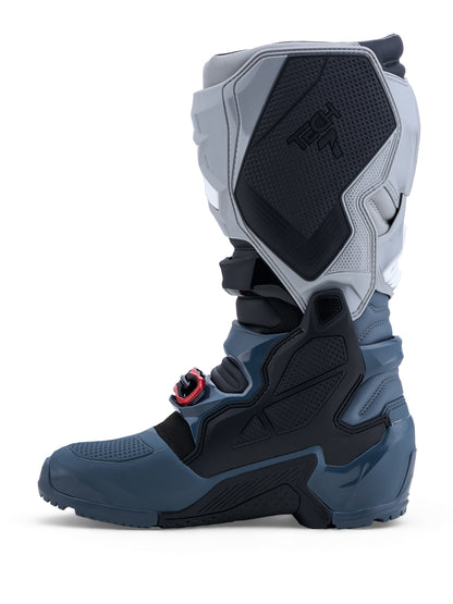 Tech 7 Enduro Drystar Boots Drk Gry/Mid Gry/Br Red 12