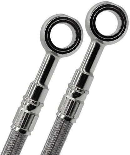 Brake Lines Ss Front/Rear 4 Line Sil Yam