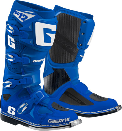 Sg 12 Boots Solid Blue Sz 10