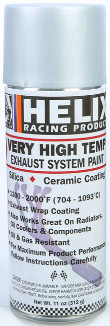 Very High Temp Exhaust System Paint Flat Aluminum 11oz