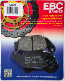 Brake Pads Fa629 Organic