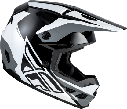 Kinetic Crest Helmet Black/White/Grey Xl