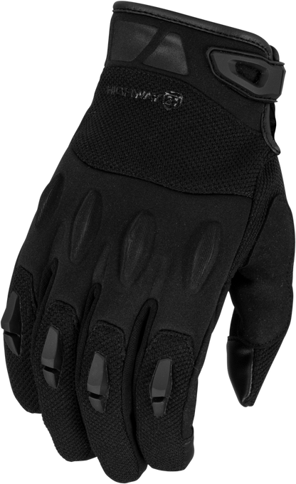 Fury Gloves Black Md
