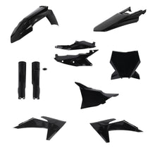 Full Plastic Kit Ktm Black