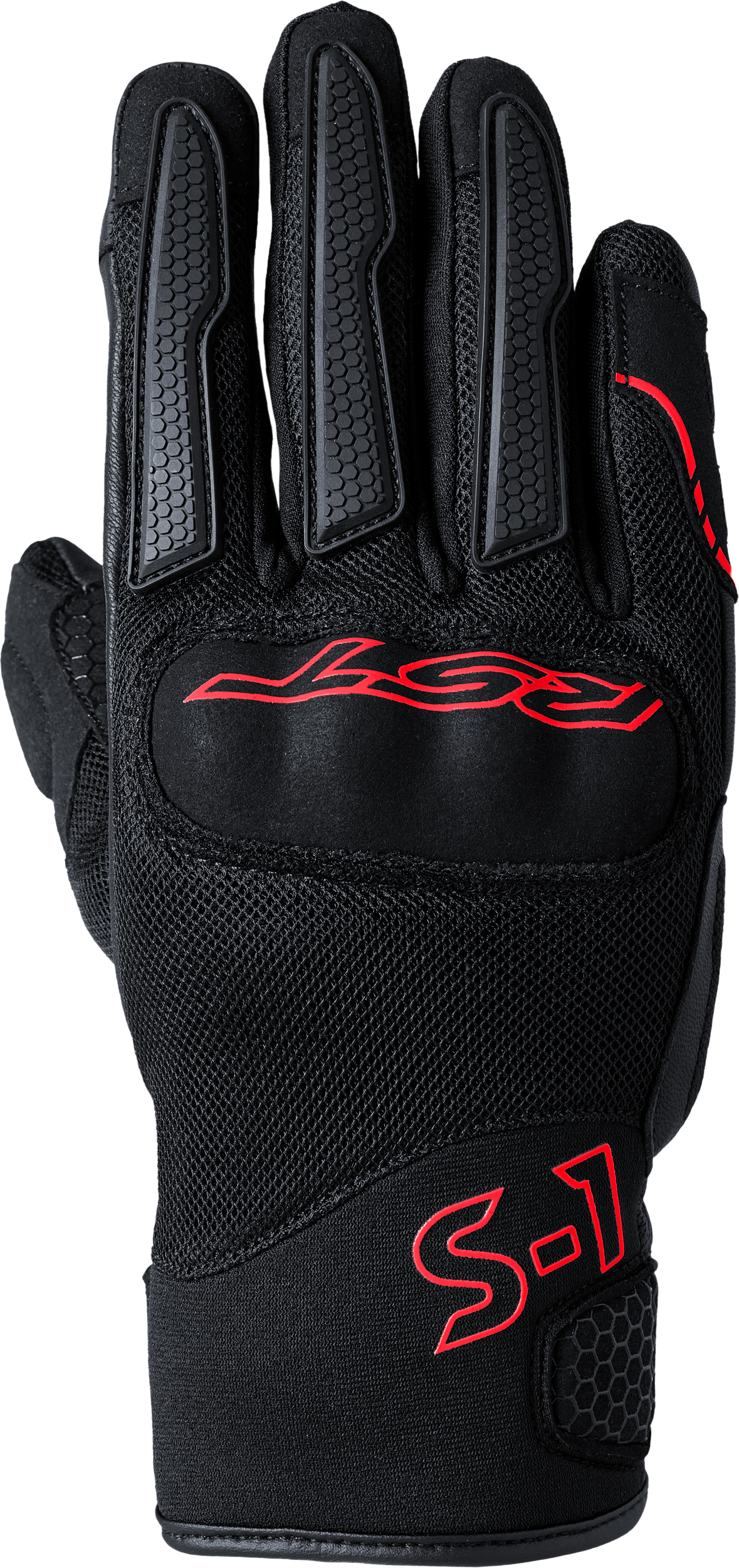 S1 Mesh Ce Glove Black/Red  Sm