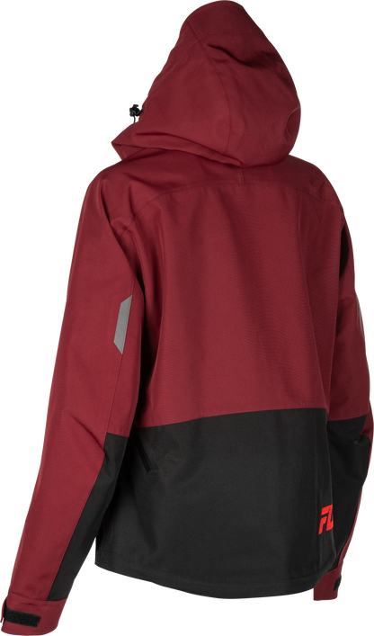 Women's Carbon Jacket Merlot/Red Xs