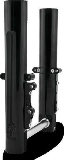 Performance Machine 14-Up FL Lower Leg Assembly - Black Ano