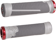 Ag 2 Mtb/Bmx Grips Graphite/Cool Grey W/Red