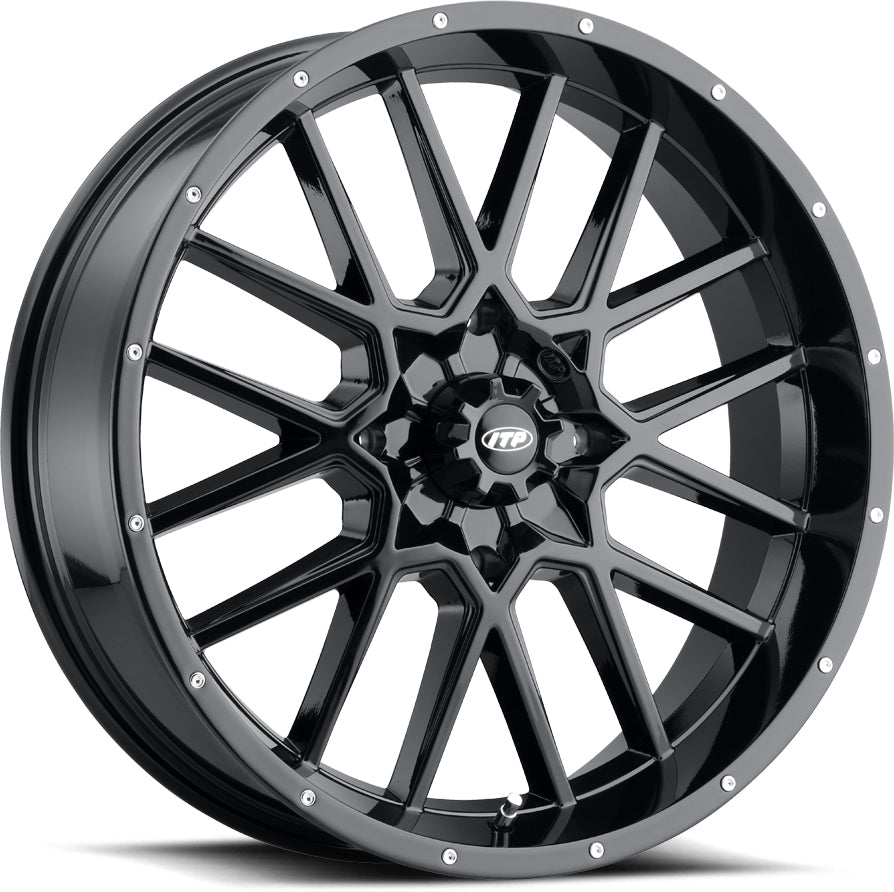 Hurricane Black 20x6.5 4/156 4 + 2.5 (+10mm)