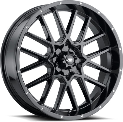 Hurricane Black 20x6.5 4/156 4 + 2.5 (+10mm)