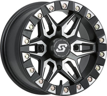 Split 6 Bdlk Wheel 14x7 4/156 4+3 (+5mm) Blk/Machined