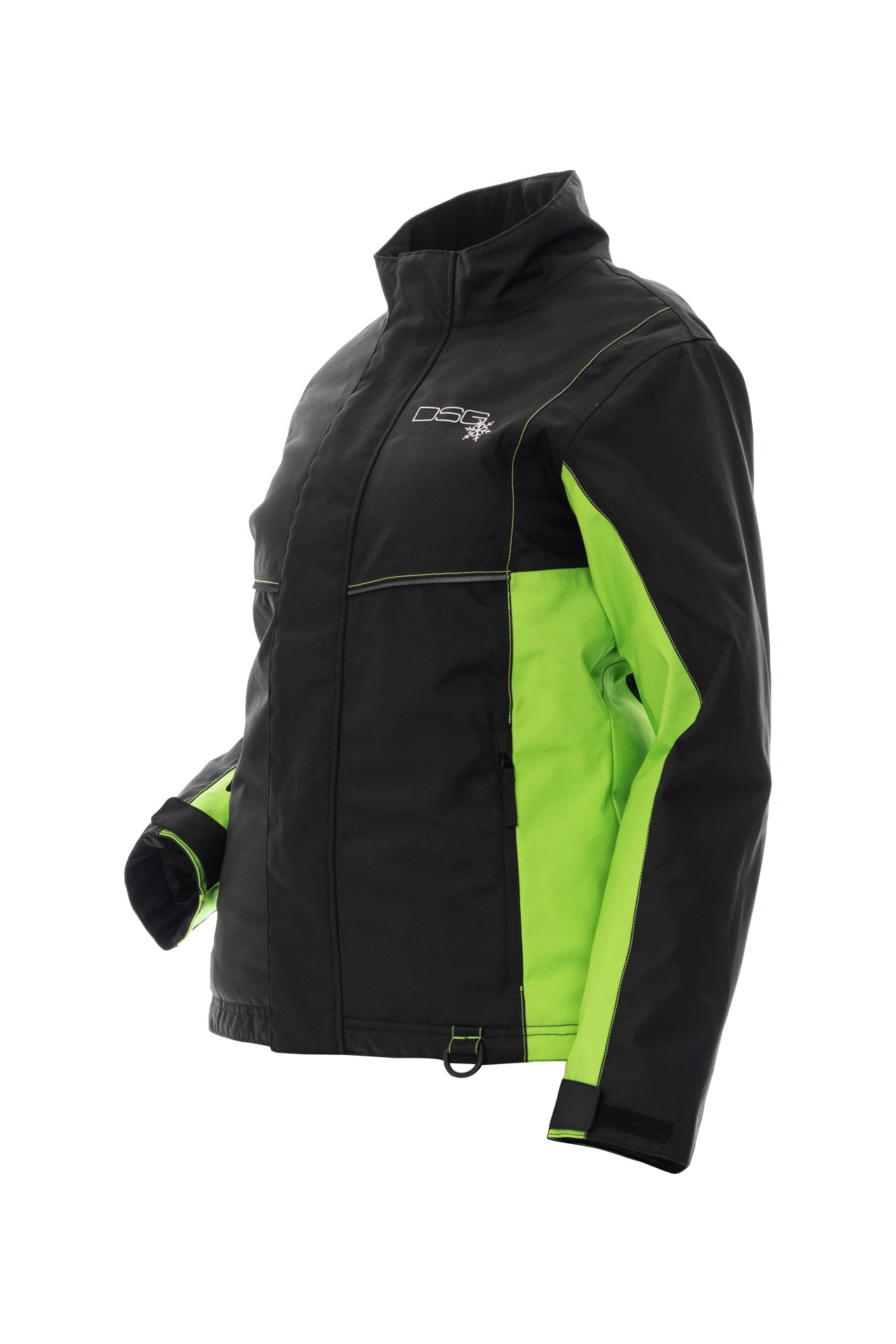 Trail Jacket Black/Green Apple 2x