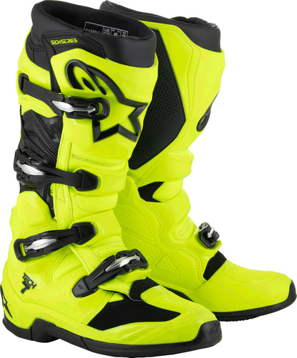 Tech 7 Boots Yellow Fluo/Black 9