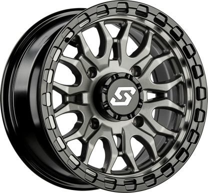 Ignition Wheel 15x7 4/137 +10mm Gunmetal/Blk