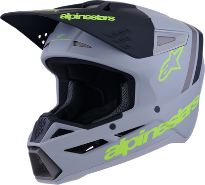 Sm3 Radium Helmet Gry/Blk/Ylw Fluo Matt Sm