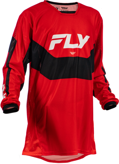 Yth Kinetic Mesh Jersey Red/Black/White Yl