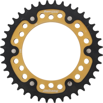 Rear Stealth Sprocket Alu/Stl 40t 530 Gld Kaw/Suz