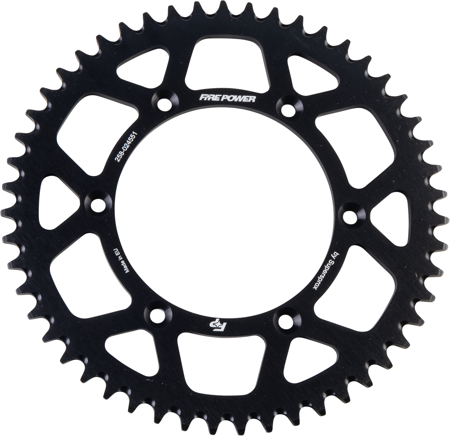 Rear Sprocket Aluminum 51t Blk