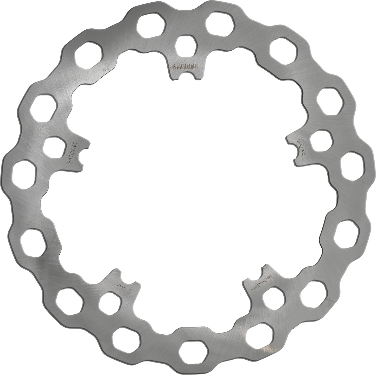 Rotor 11.8" Permtr Cubiq Fr Stainless Fxd