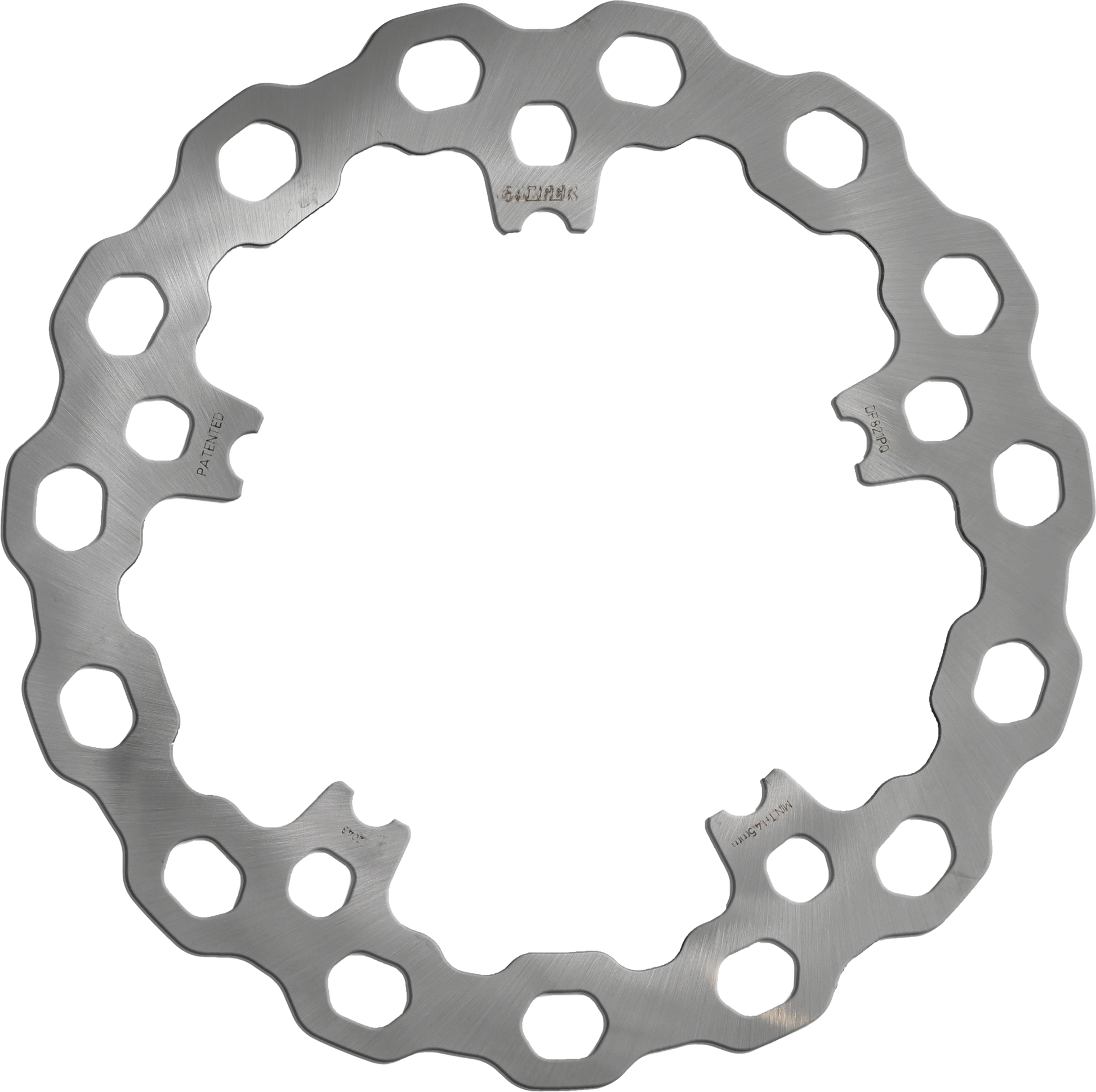 Rotor 11.8" Permtr Cubiq Fr Stainless Fxd