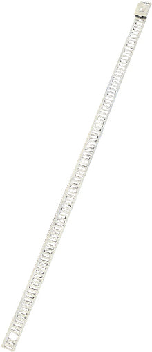 Stainless Steel Ladder Ties 8" Silver 8/Pk
