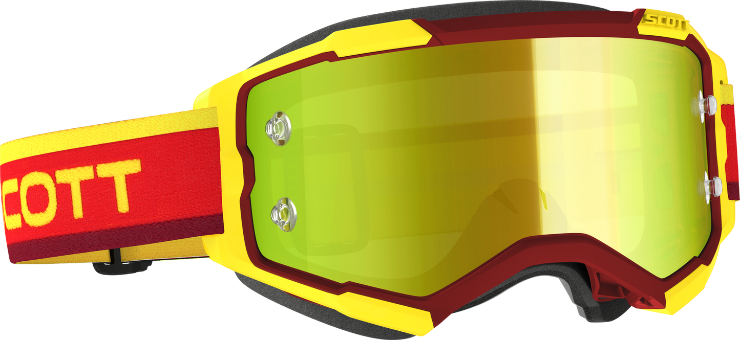 Fury Heritage Goggle Red/Yellow Retro