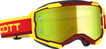 Fury Heritage Goggle Red/Yellow Retro