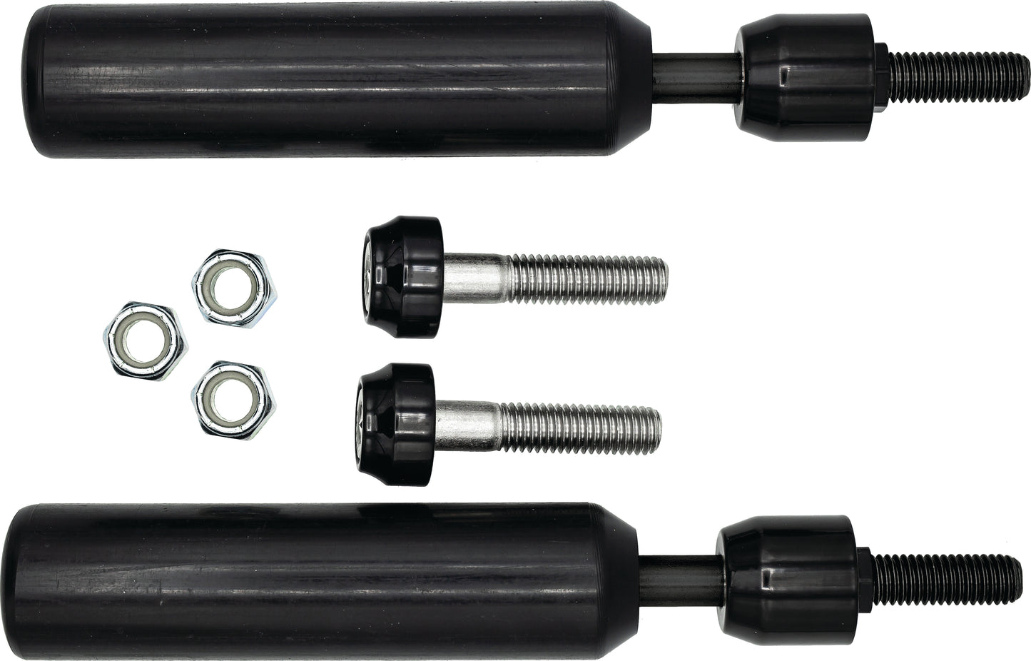 Shock Mount Sliders Black Dyna 09 17
